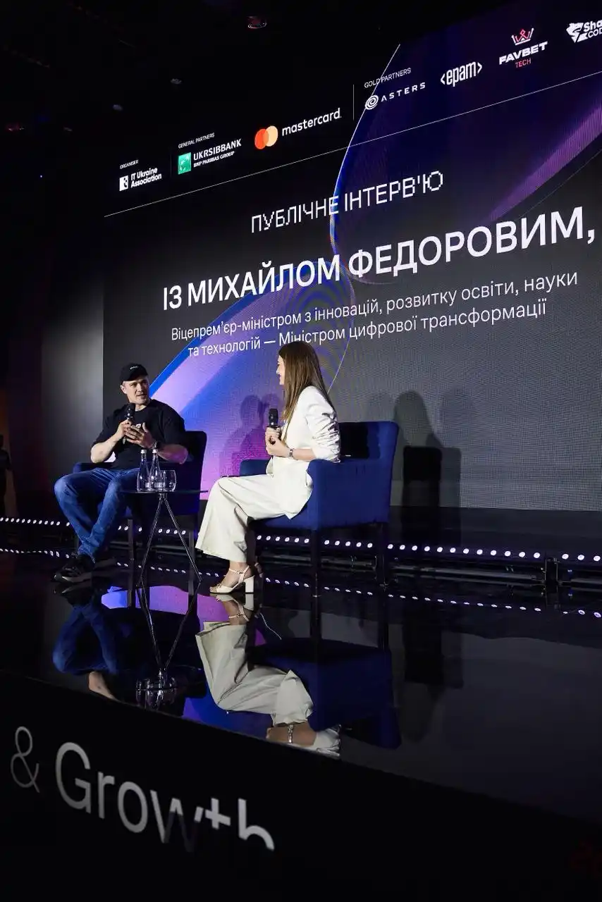 Image from Міністр цифрової трансформації — Михайло Федоров: Продукти для держави, громадян та старт розробки української LLM — пер...