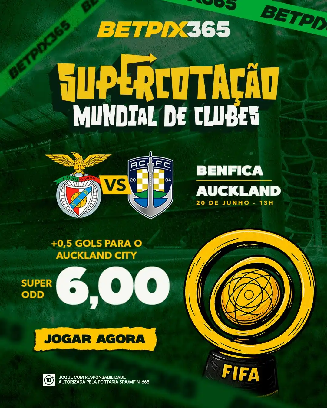 Image from Canal Betpix365 Oficial: SEXTOU COM SUPER COTAÇÃO ATIVA, JOGADOR! 🔥 Tem super odd na partida ...