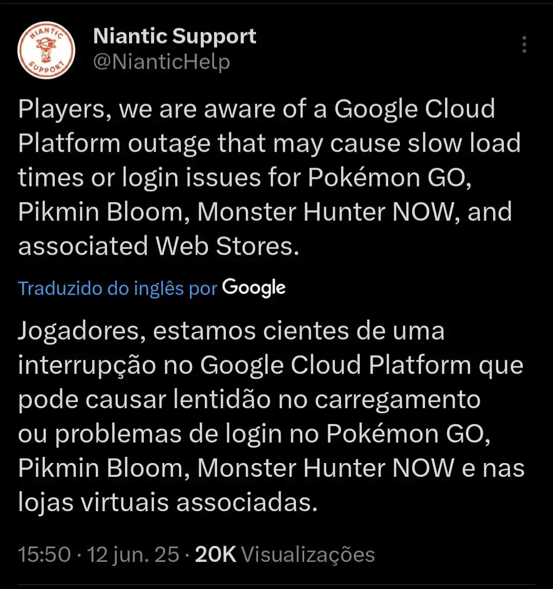 Image from Jogada Excelente: Treinadores, devido a um problema em plataformas do Google, vários jog...