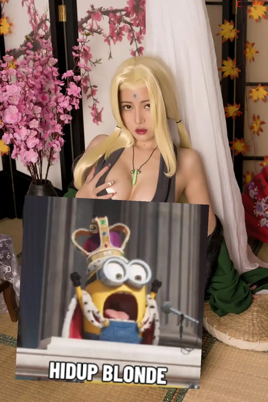 Image from 𝙅𝙐𝙍𝘼𝙂𝘼𝙉 𝘾𝙊𝙎𝙋𝙇𝘼𝙔𝙀𝙍: Tsunade tobluttt ....😋😋💦 *Name Cosplayer* : Tiny Asa アサ (tiny.asaba...