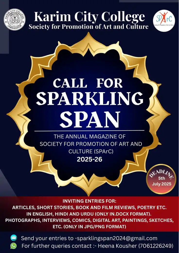 Image from Karim City College Official: Unleash your creativity with SPArC! 🎨✨ Submit your masterpieces for t...