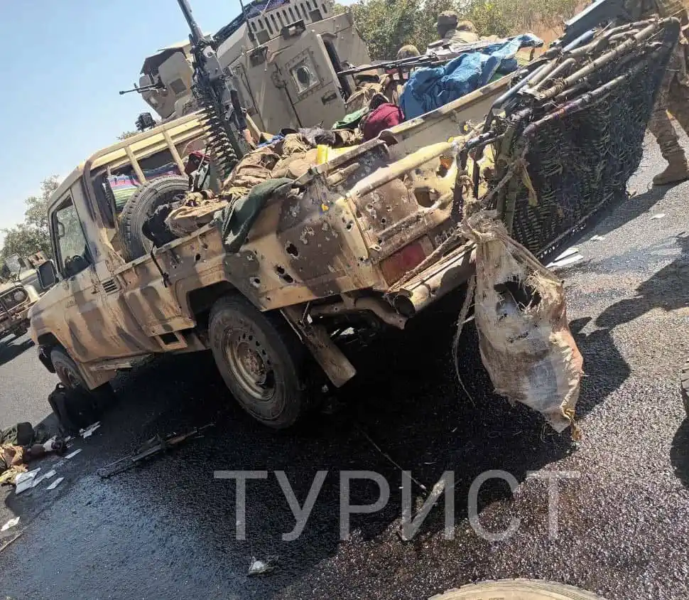 Image from F.L.A Front De La Libération De L'azawad: Urgent 🛑 Beaucoup de pertes âme animaux sauvages pas humaines l’att...