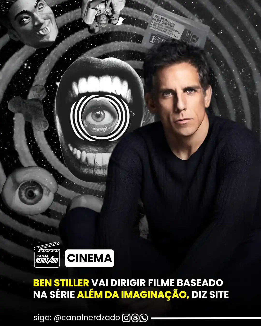 Image from Canal Nerdzado 🎬📺: *A série Além da Imaginação, pode estar a caminho do cinema. De acordo...