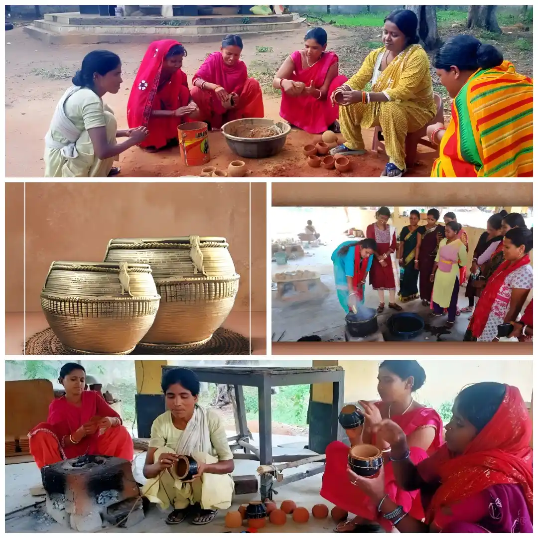 Image from NITI Aayog, Government of India: 🛖 *Aakanksha: Paila – Forging Heritage in the Heart of Jharkhand!*  N...