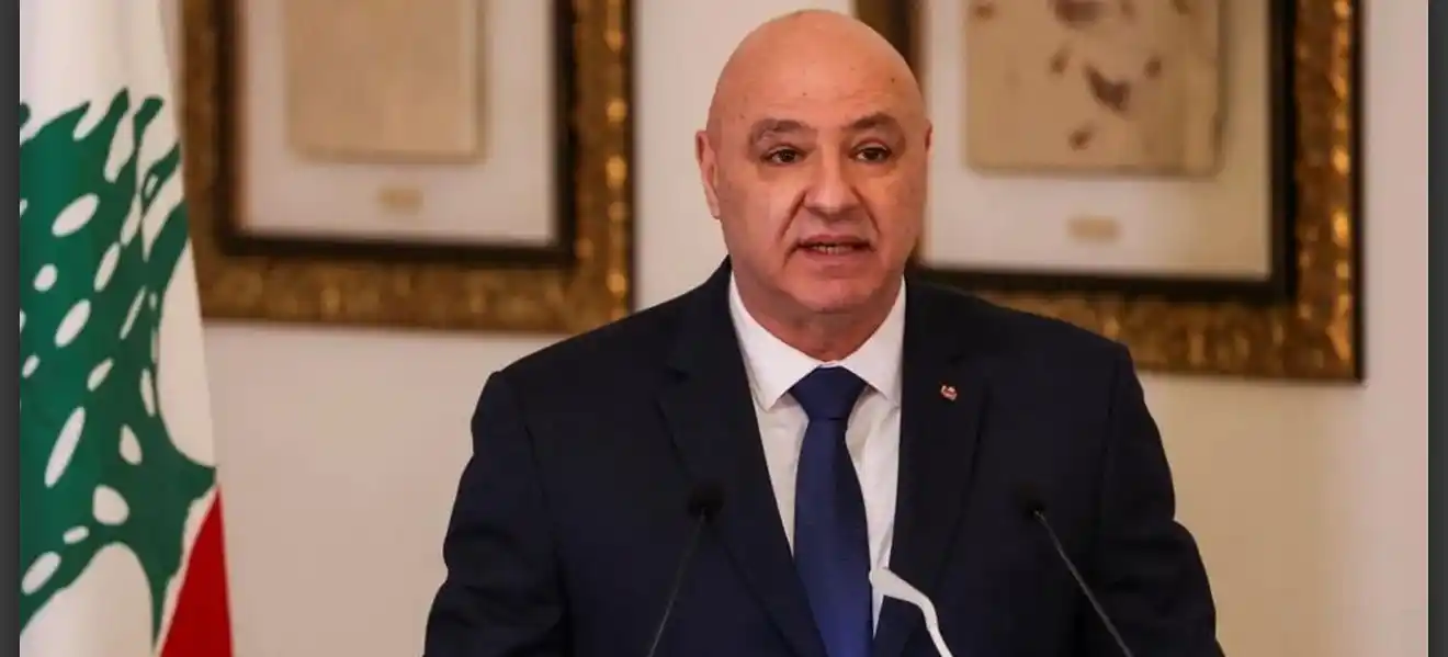 Image from AkhbarSmB Official: عن الحرب في لبنان.. تصريحٌ حاسم من رئيس الجمهورية أشار رئيس الجمهورية...