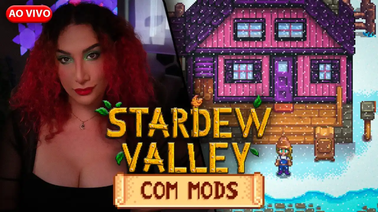 Image from Bryanna Nasck : Agora é hora de relaxar no Stardew Valley no PC! 🌾💻  Vamos finalizar...
