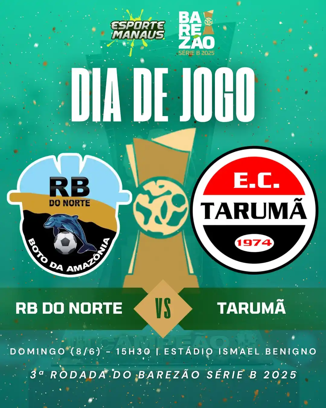Image from Esporte Manaus | Notícias, vídeos e melhores momentos: 🅱️⚽ De olho na zona de classificação do grupo A do Barezão Série B 20...