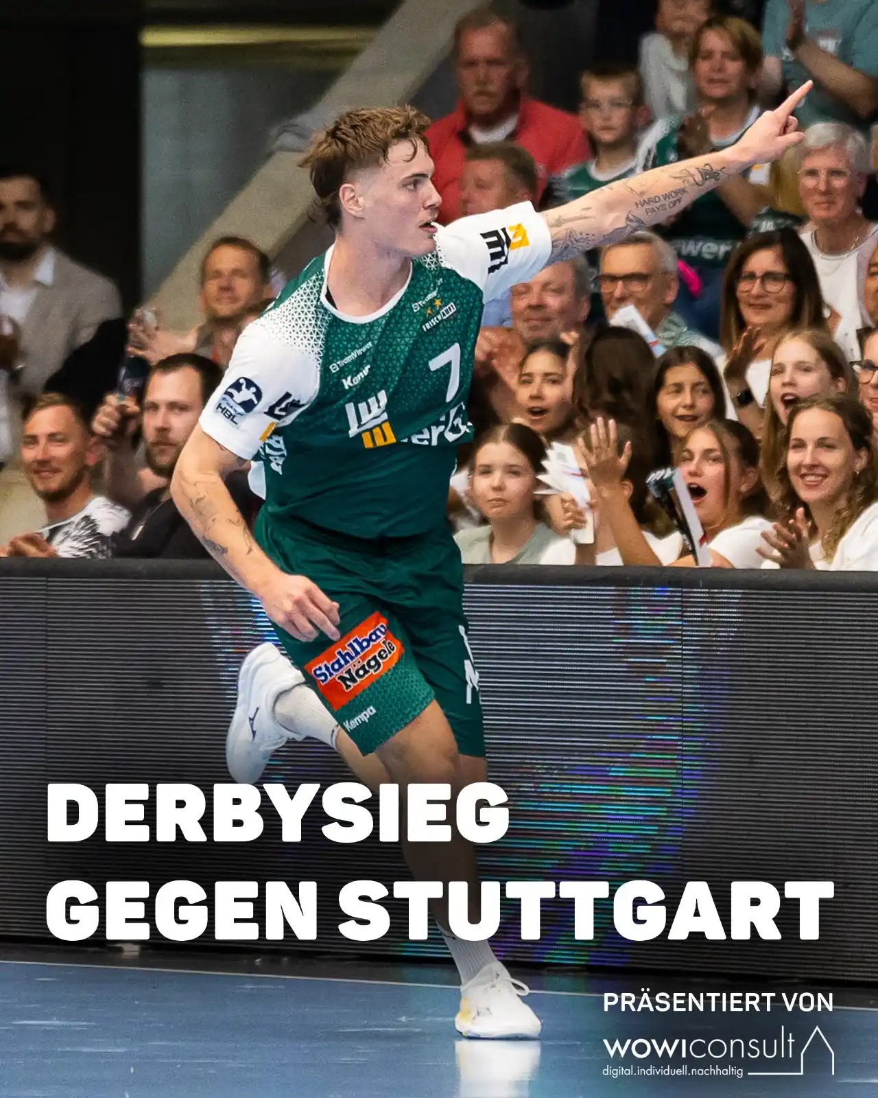 Image from FRISCH AUF! Göppingen: Bis zur letzten Sekunde spannend: Der Spielbericht zum Derbysieg im le...
