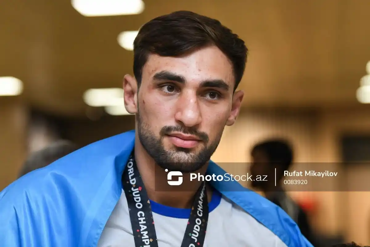 Image from OXU.AZ: Budapeştdə cüdo üzrə dünya çempionatında idmançımız Zelim Kotsoyev (10...