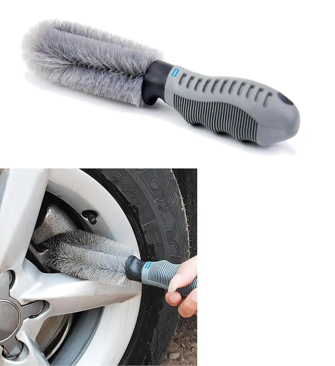 Image from TG DEALS ✅: 🔥🔥Car Wheel Rim Brush Hub Clean Wash Useful Brush Car Truck Motorcyc...
