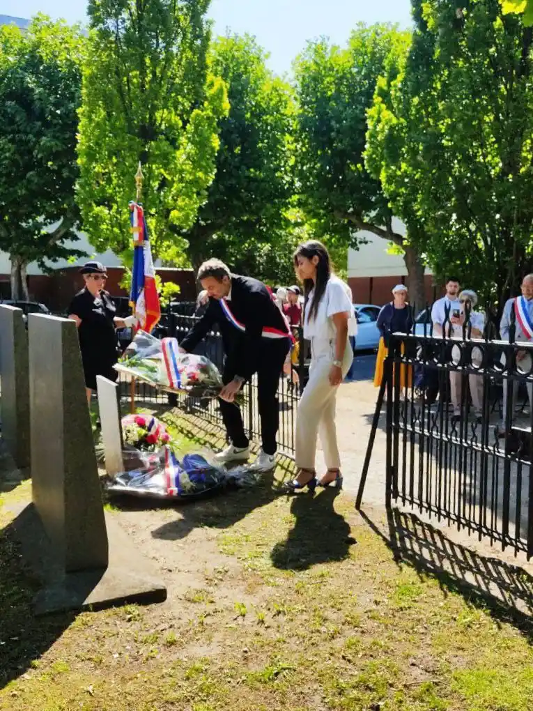 Image from Thomas Portes : Ce matin, j’étais présent à Neuilly-sur-Marne pour commémorer l’Appel ...
