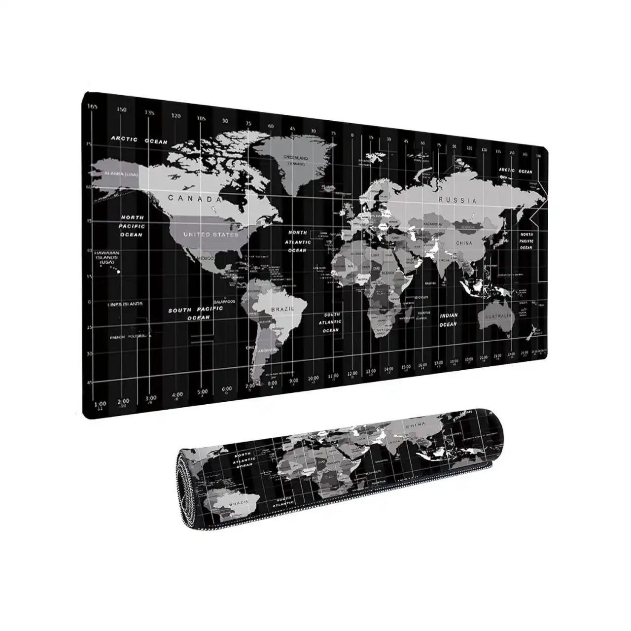 Image from TG DEALS ✅: 🔥🔥Dyazo Large World Map Anti-Slip Extended Desk Mat 🎁 Deal Price :...