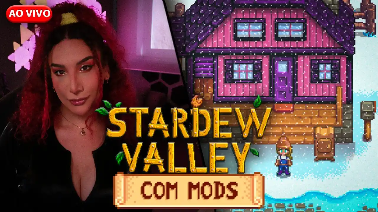 Image from Bryanna Nasck : E agora vamos encerrar a noite com Stardew Valley no PC com MODS 🌾💻 ...