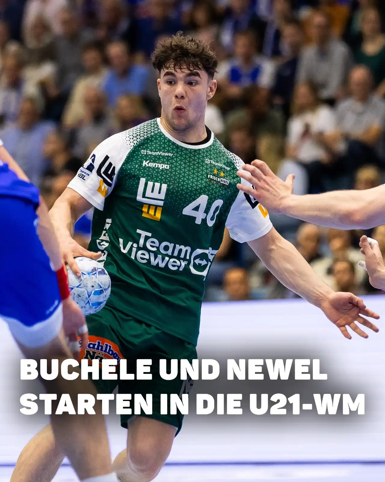 Image from FRISCH AUF! Göppingen: Elias Newel und Julian Buchele starten heute Abend mit der U21-Nationa...