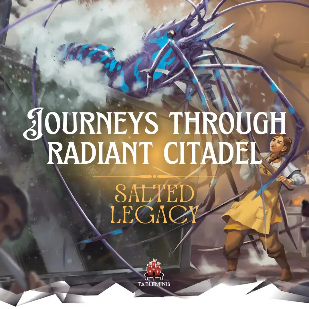 Image from 📣 TableMinis Announcements: *🍤🌙✨ Giant Prawns. Magical Chaotic Night Market. Bickering Shopkeepe...