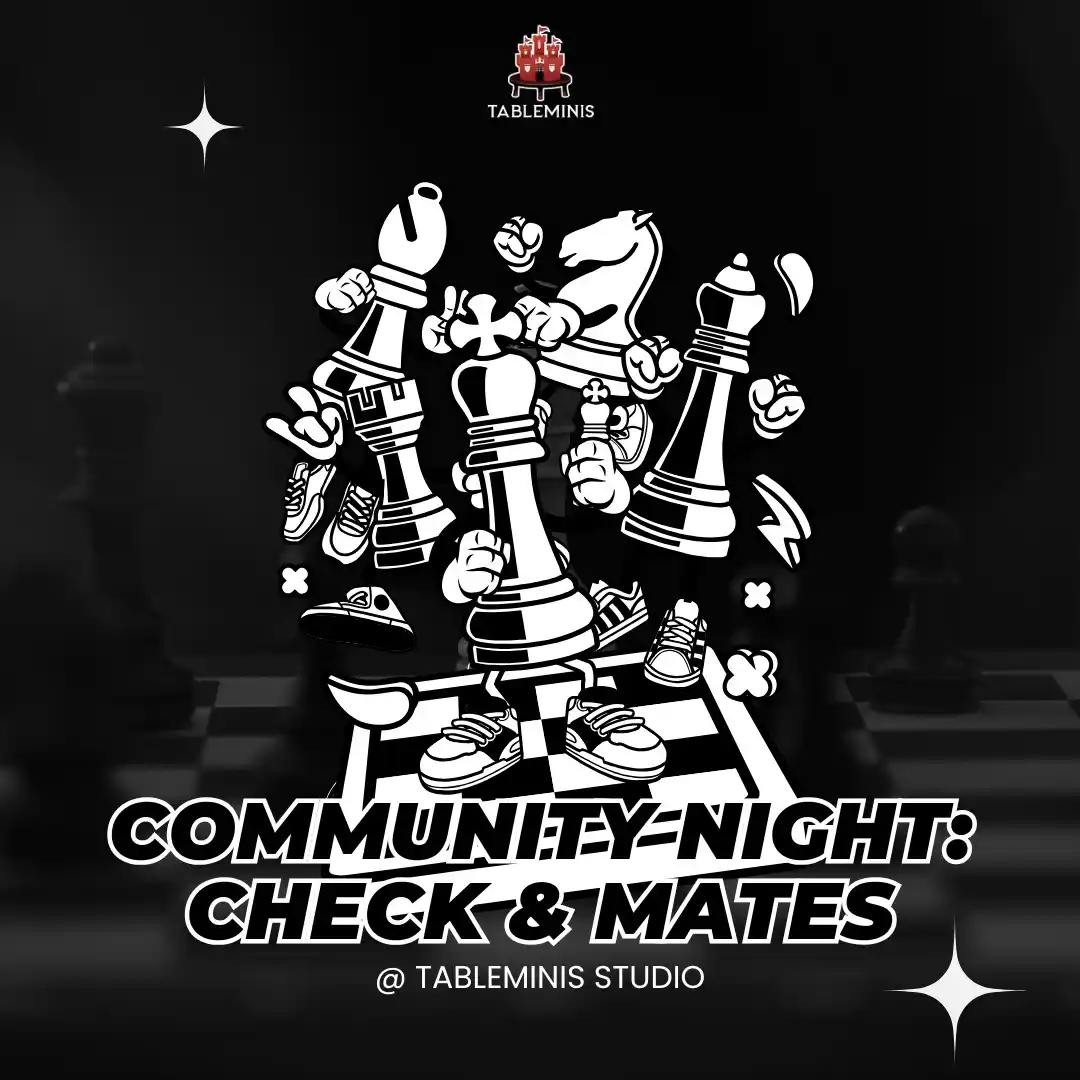 Image from 📣 TableMinis Announcements: _It’s no secret that some of us at TM sneak in a cheeky game of chess ...
