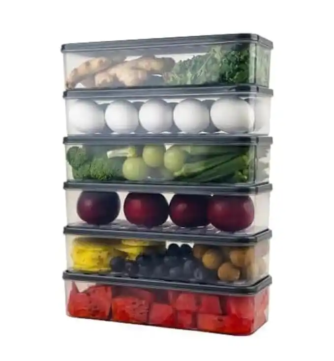 Image from TG DEALS ✅: 🔥🔥LOOOOOT   LEMBOSE Fridge Storage Boxes Fridge Organizer with Remov...