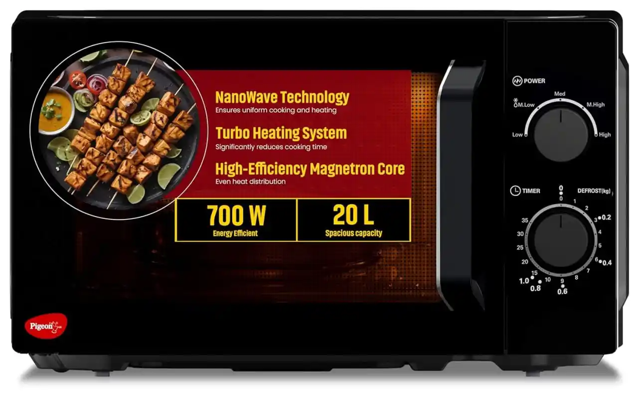 Image from TG DEALS ✅: 🔥🔥LOOOOOT Pigeon 20L Nano Wave Solo Microwave Oven | 700 Watts at ...