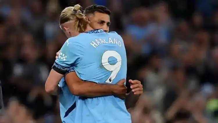 Image from MADRIDISTA FANS 🆕: Pemain terbaik Manchester City Erling Halland dan Rodri ingin bergabun...