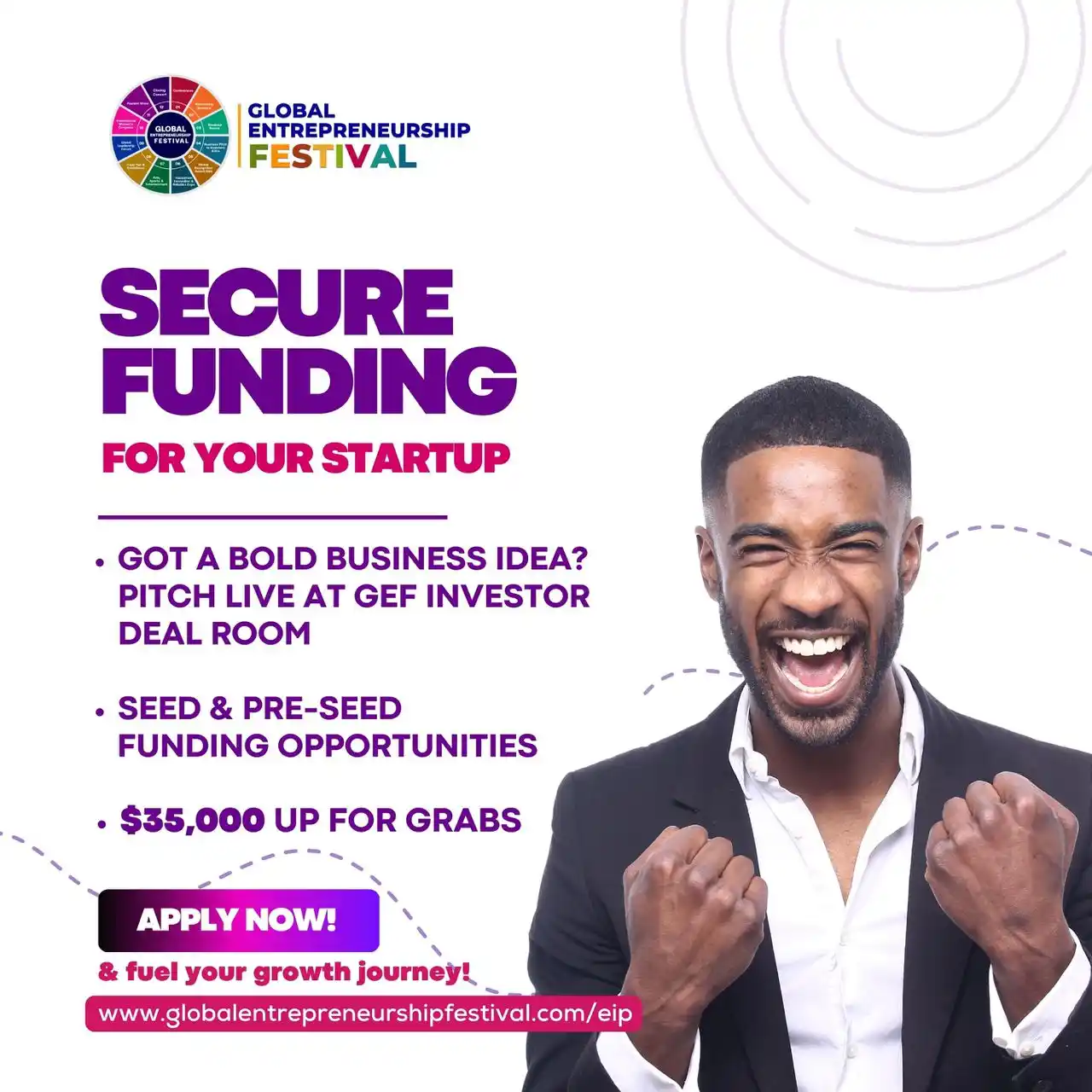 Image from GEF Volunteer’s Channel: 🌍 Pitch Your Idea on a Global Stage!  Step into the spotlight and pit...