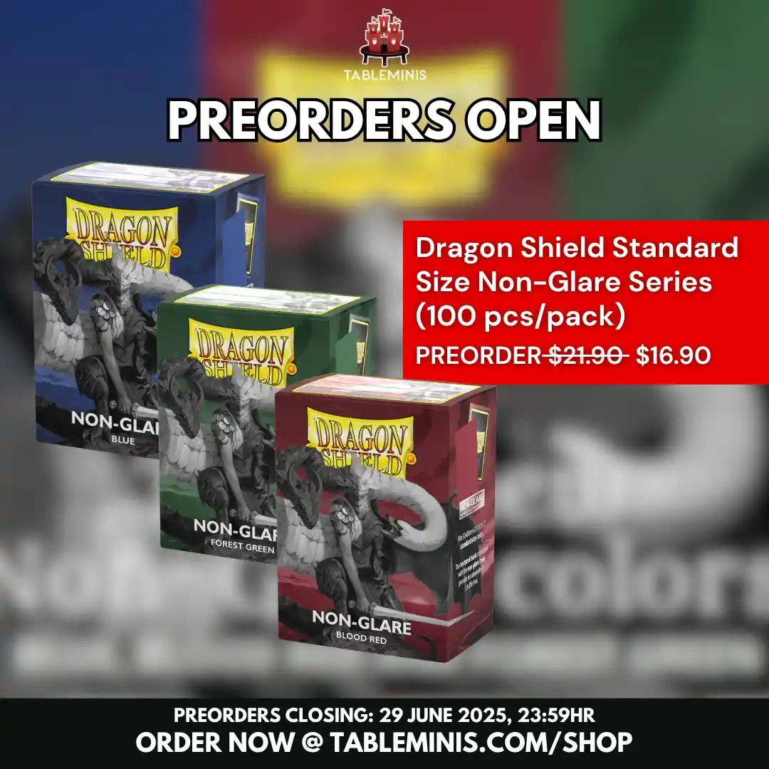 Image from 📣 TableMinis Announcements: *🎴 PREORDERS OPEN!*  Get your hands on the Dragon Shield Standard Siz...