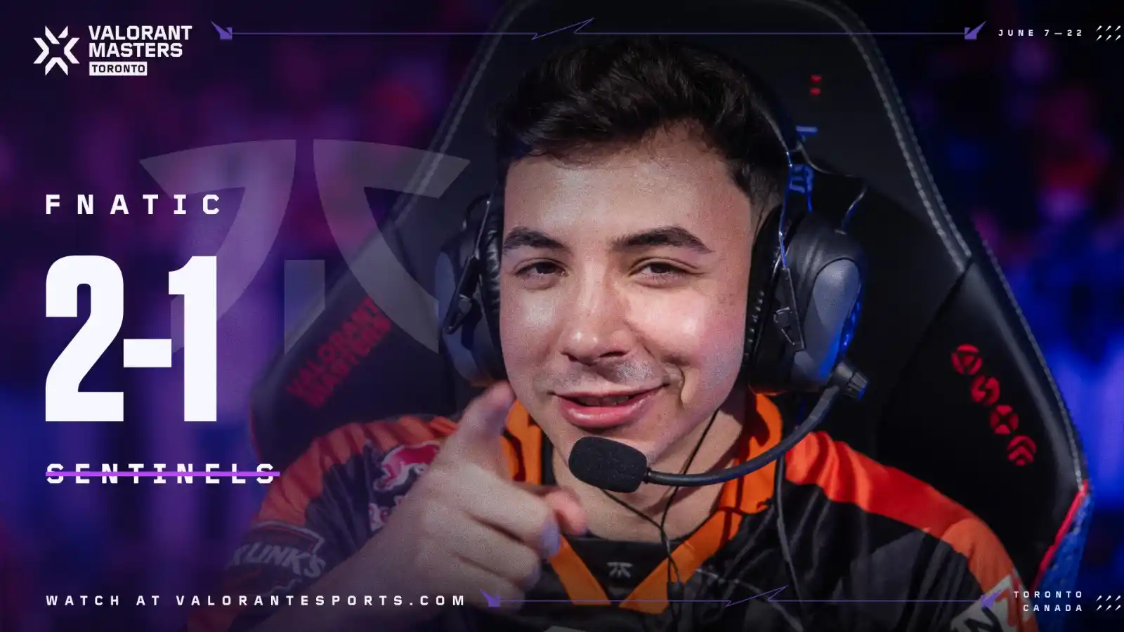 Valorant Esports post