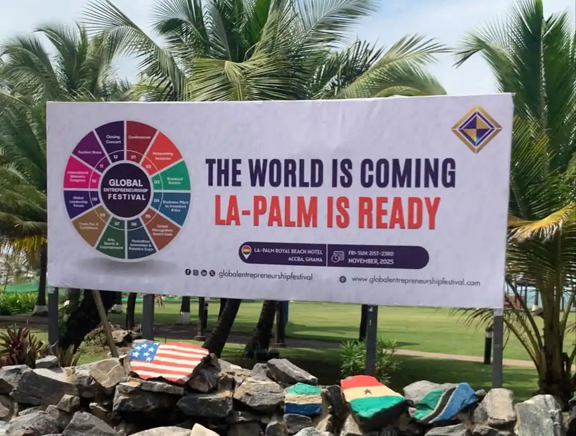 Image from GEF Volunteer’s Channel: 🌍✨ The world is READY…  La Palm is READY... Are you?   From powerful ...