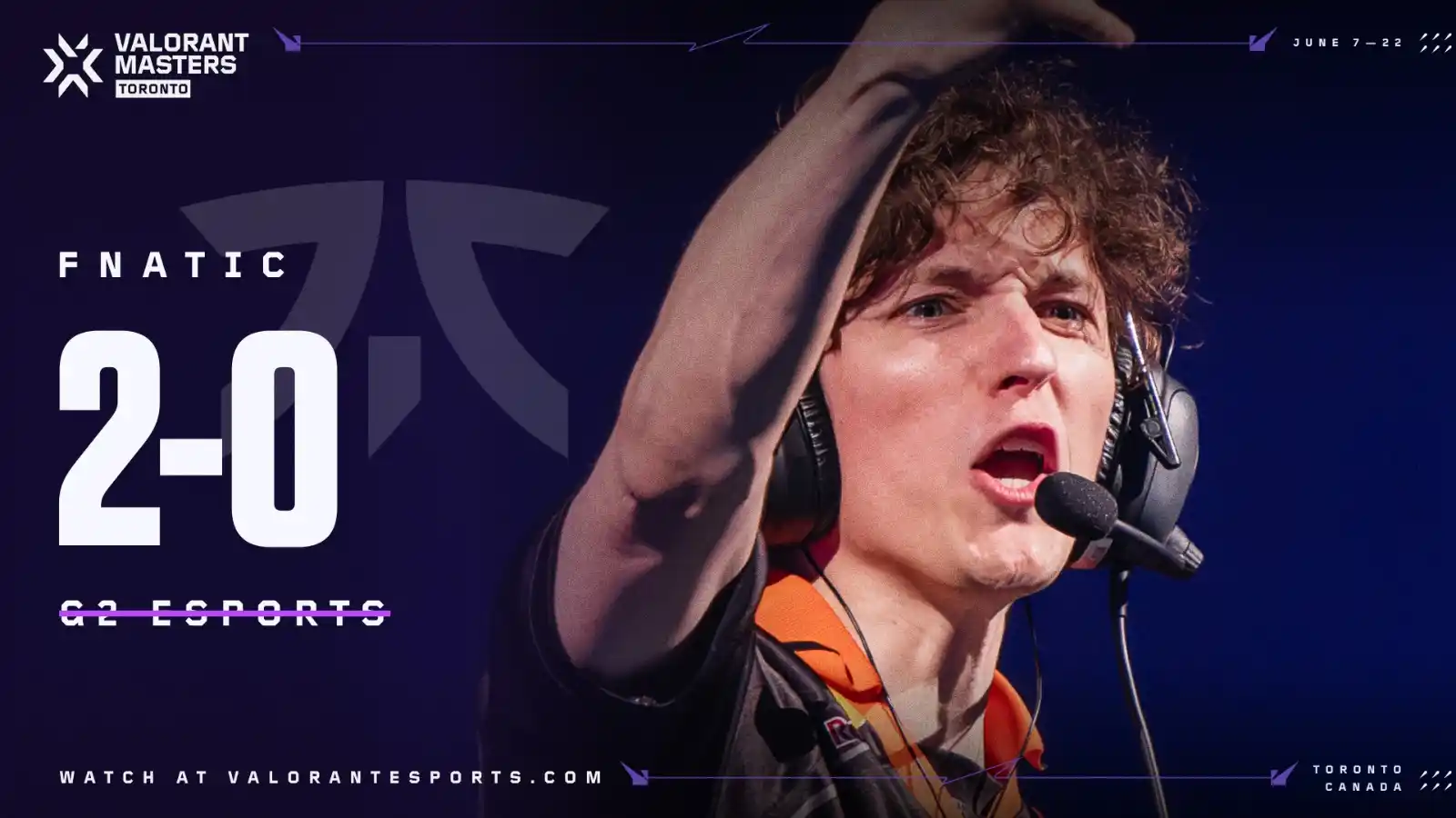 Valorant Esports post