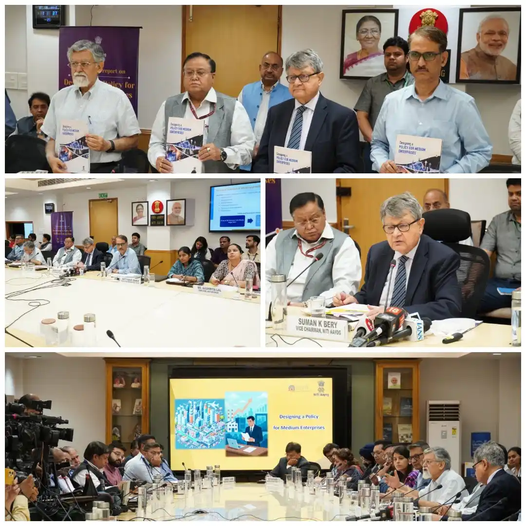 Image from NITI Aayog, Government of India: Transforming Medium Enterprises: Unlocking India's Growth Engines   NI...