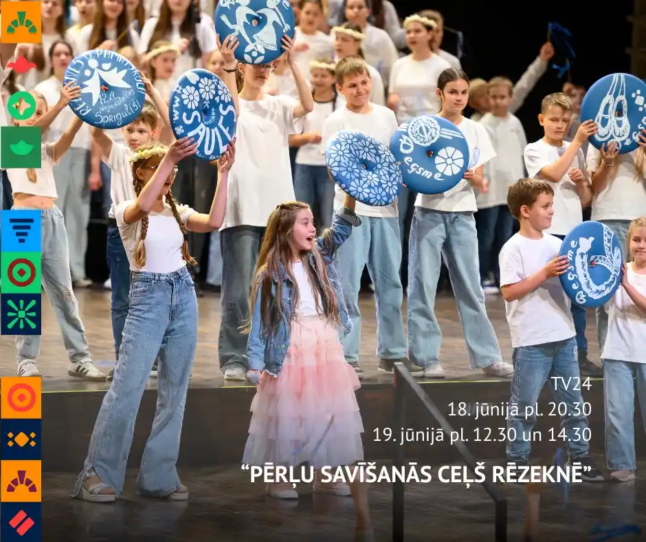 Image from Rezekne.lv: Tuvojas XIII Latvijas Skolu jaunatnes dziesmu un deju svētki, kad gand...