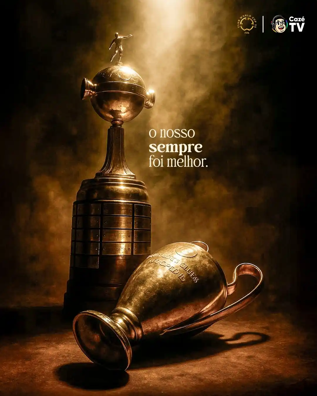 Image from CazéTV: UMA VEZ PAÍS DO FUTEBOL, SEMPRE PAÍS DO FUTEBOL. 🇧🇷⭐🔥 🚨O JOGO ACA...