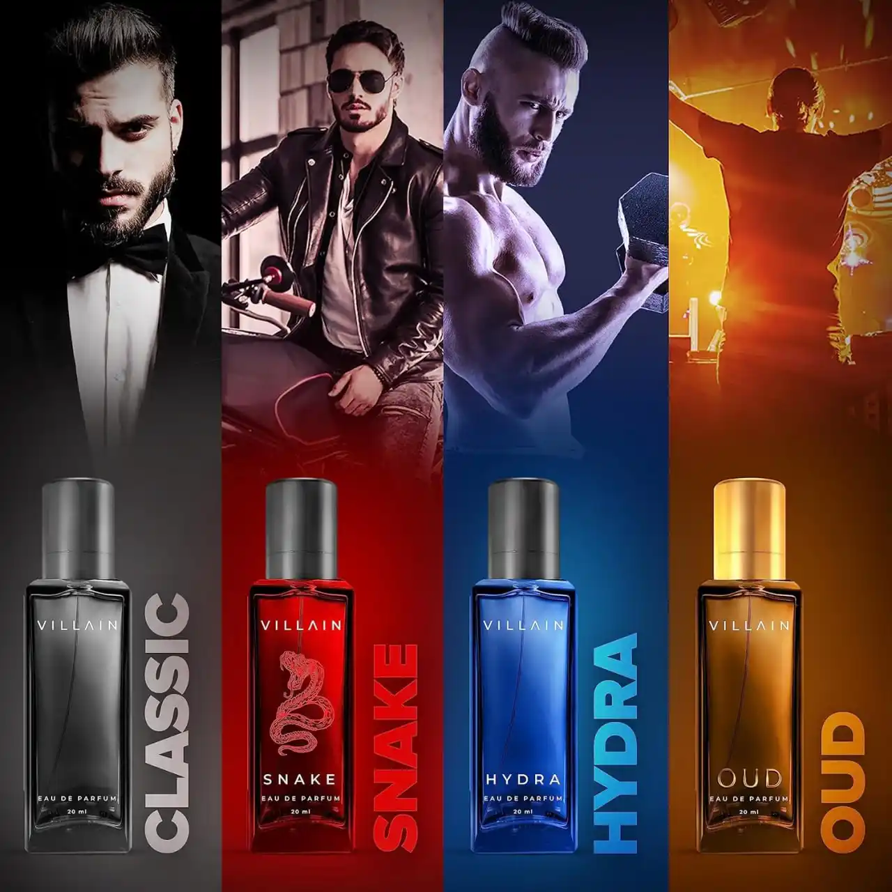 Image from TG DEALS ✅: 🔥🔥 Villain Rebel Luxury Gift Hamper EDP Pocket Perfume for Men Long ...