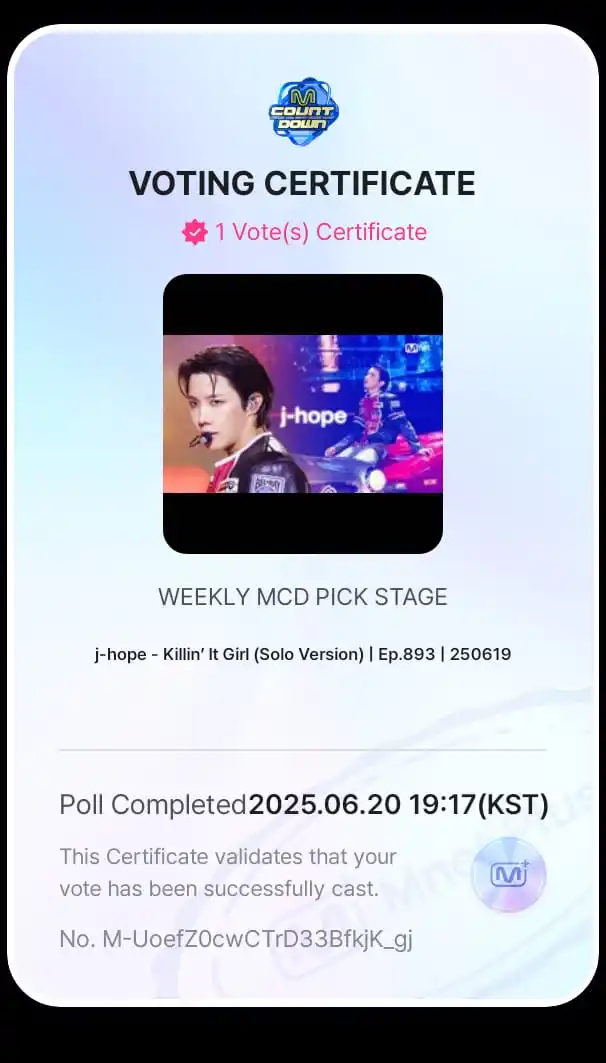 Image from BTS ARMY⁷ GUIDE AND UPDATES: vote for j-hope for best performance, it'll count towards broadcast po...