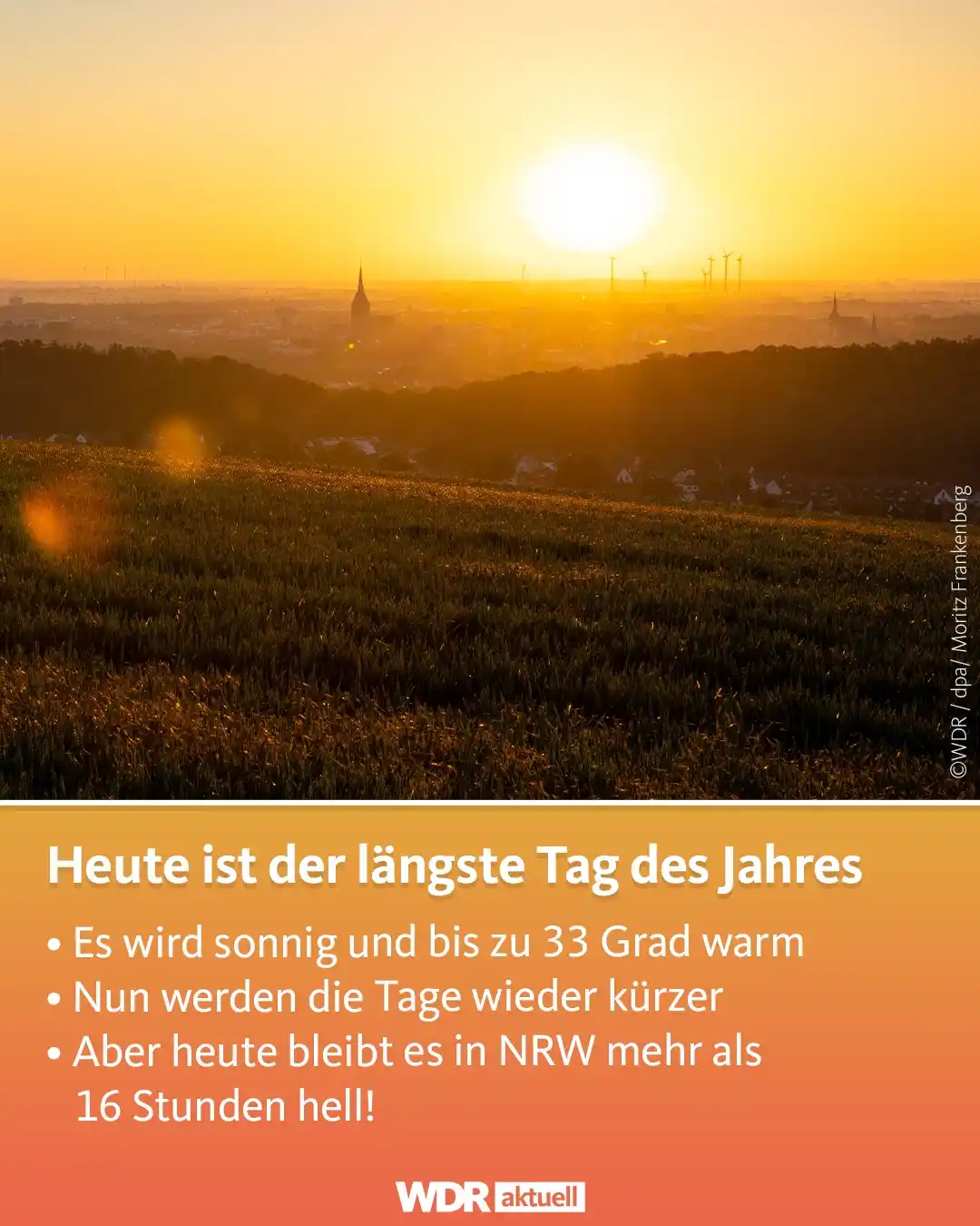 Image from WDR aktuell: ☀️ Wo seid ihr heute unterwegs? Egal ob im Freibad, Eiscafé oder bei e...