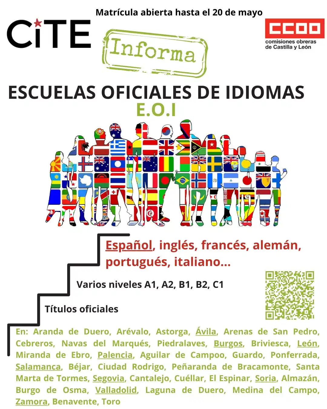 Image from CITE Comisiones Obreras Castilla y León: 📃Ya están disponibles los listados provisionales en todas las *Escuel...