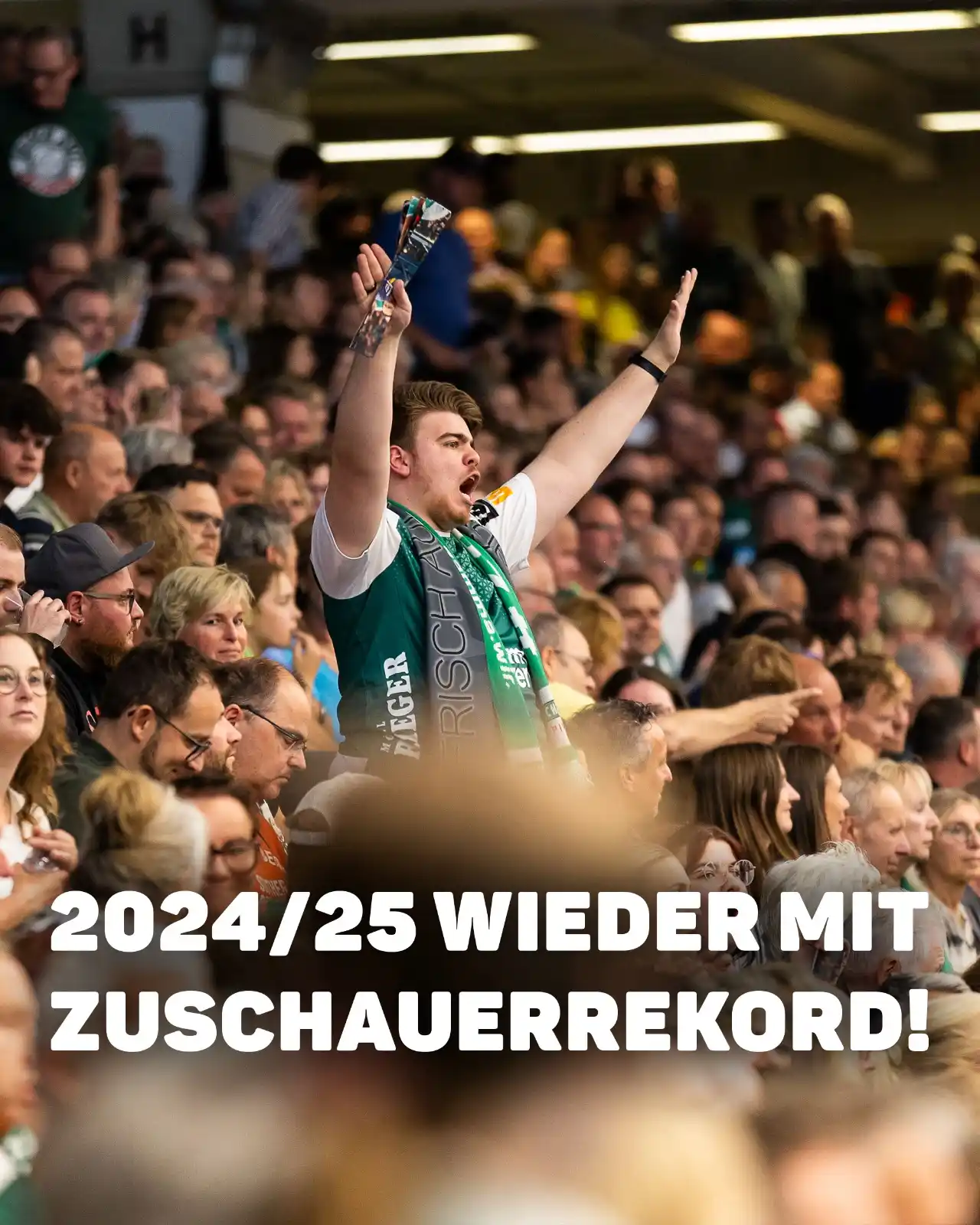 Image from FRISCH AUF! Göppingen: Zuschauerrekord, volle Hütte, starke Stimmung. Und der Dauerkartenverk...