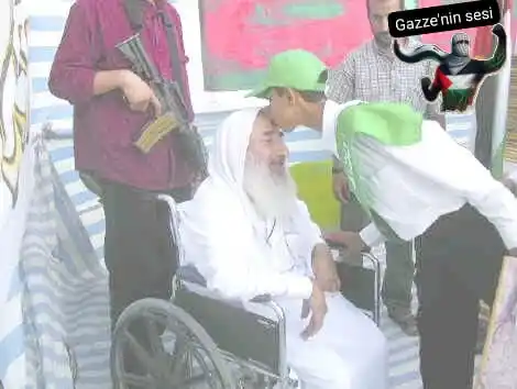 Image from GAZZE'NİN SESİ 🇵🇸: 2027 yılında bu mel'un kavim helak olacak, diyen Ahmed Yasin'in kerame...