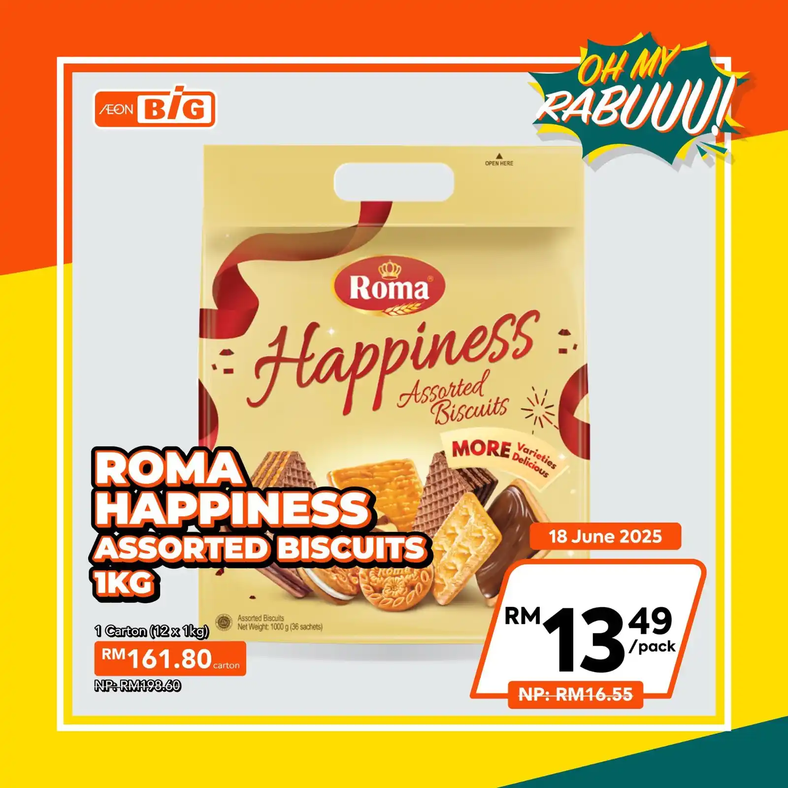 Image from Syioknya: AEON BiG Wednesday Promotion (18 June 2025): One-Day Super Deals! View...