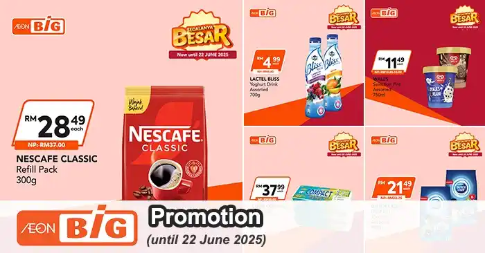 Image from Syioknya: AEON BiG Weekend Promotion - Big Savings on Groceries, Fresh Produce &...