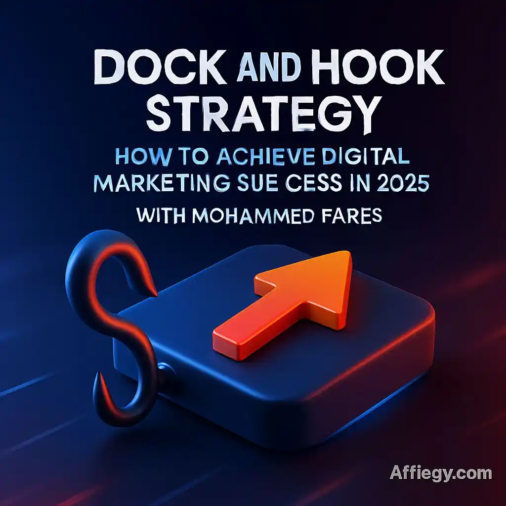 Image from افلييت مصر: 📢 استراتيجية Dock and Hook للتسويق الرقمي: إزاي تنجح في 2025 مع محمد ...