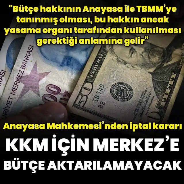 Image from HT Ekonomi: AYM, Kur Korumalı Mevduat için Merkez Bankası'na Hazine'den kaynak akt...
