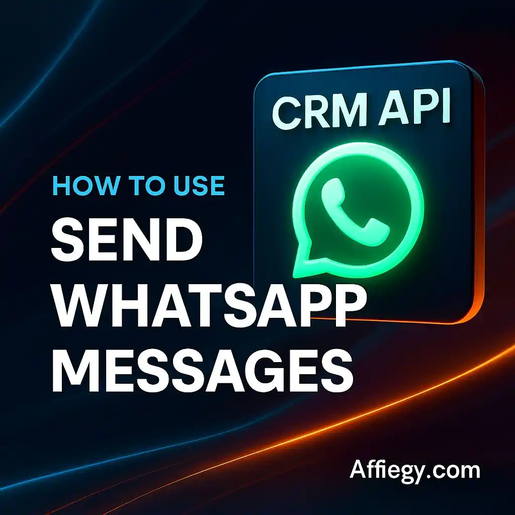 Image from افلييت مصر: 📢 إزاي تستخدم واتس360 CRM API لإرسال رسايل واتساب بسهولة وسرعة؟ 🚀 ي...