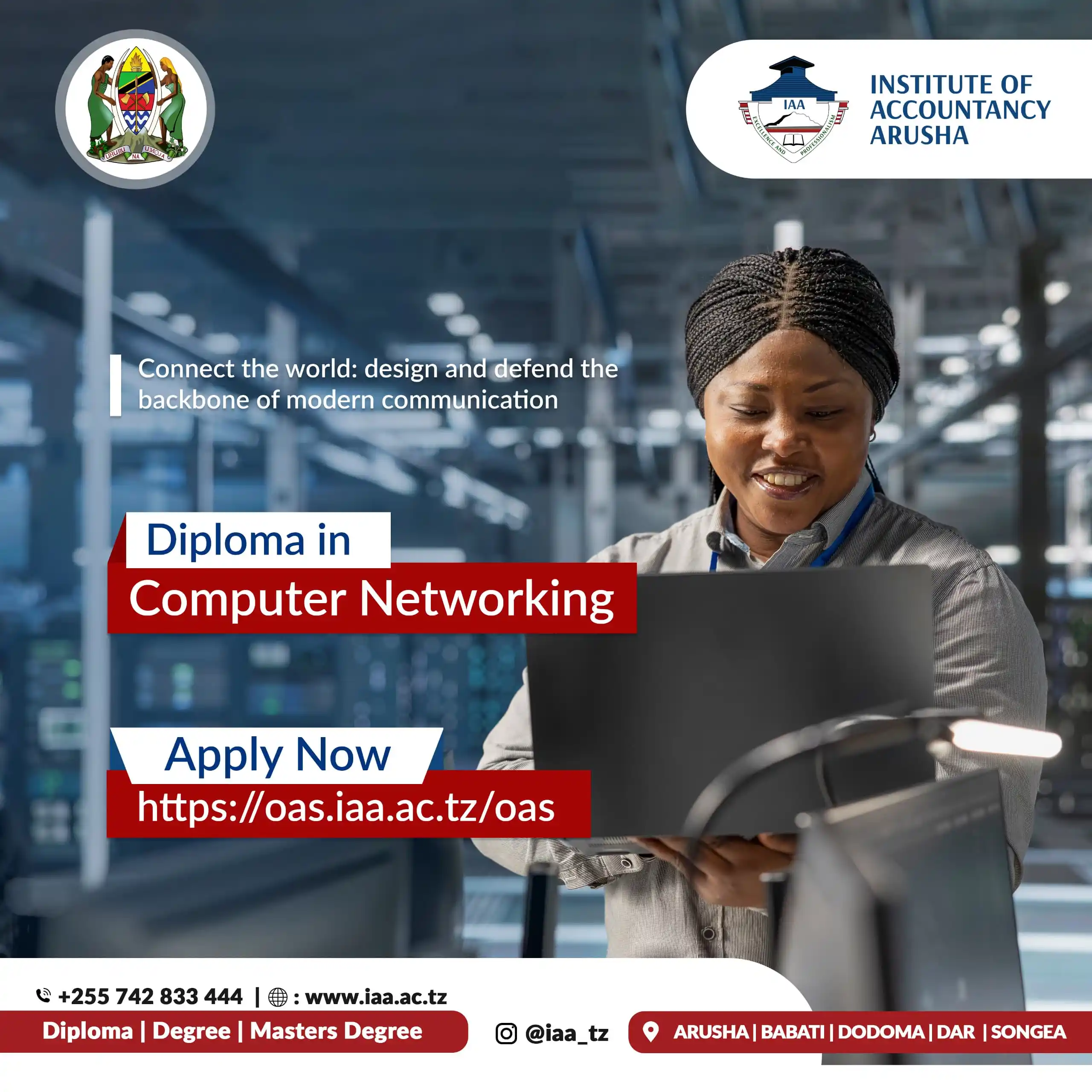 Image from IAA Tanzania: DIPLOMA IN COMPUTER NETWORKING ➡️ Maendeleo katika teknolojia ya kidi...