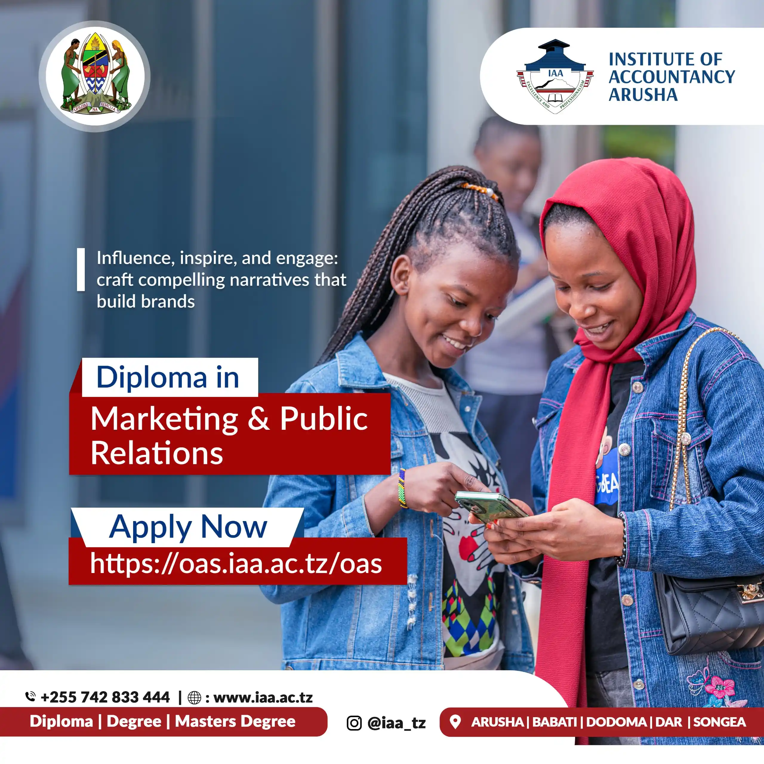 Image from IAA Tanzania: DIPLOMA IN MARKETING AND PUBLIC RELATIONS ➡️ Makampuni mengi, mashirik...