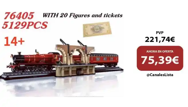 Image from Ofertas Aliexpress 🇨🇳: 🎁 Expreso de Hogwarts: Edición para Coleccionistas - 76405  ⛔️ PVP: 2...