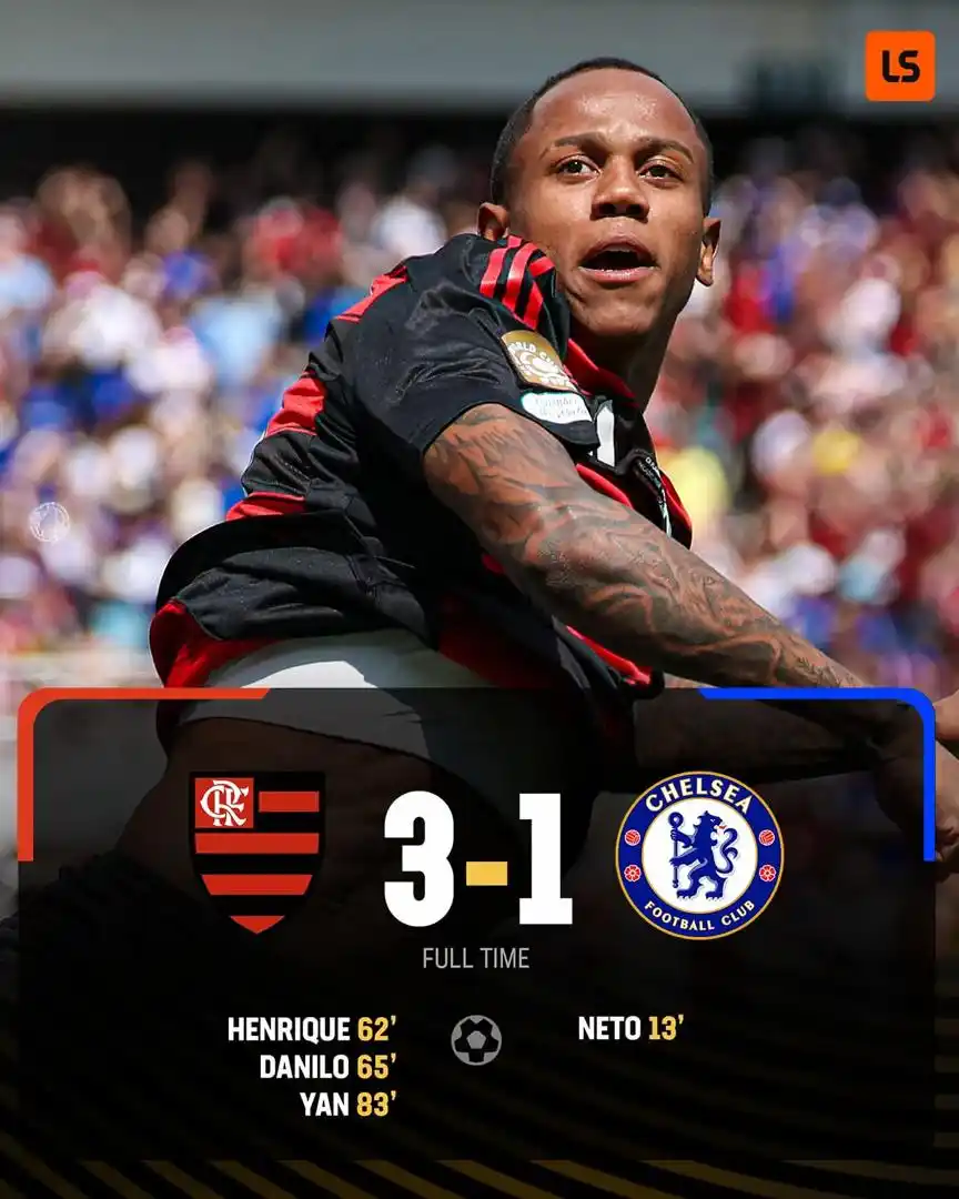 Image from Radio Nigeria: Flamengo humbles Chelsea 3-1  Flamengo continue South American clubs' ...