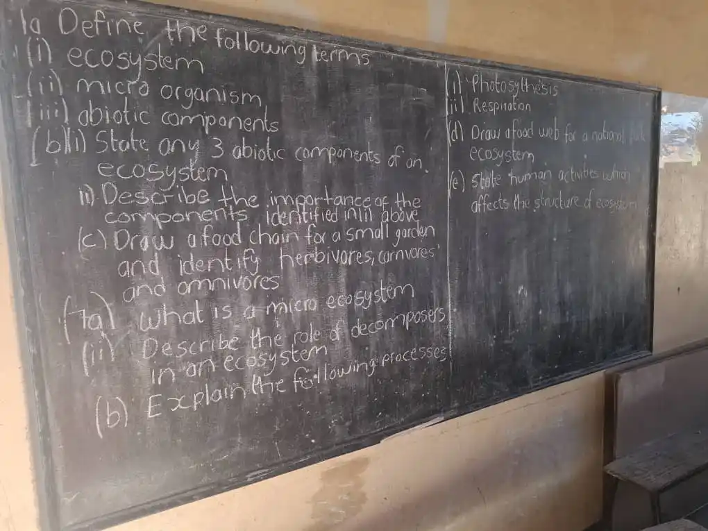 Image from ALL ACADEMIC HELP: Form 1 homework geo  Ecosystem  Ref new trends book 1...