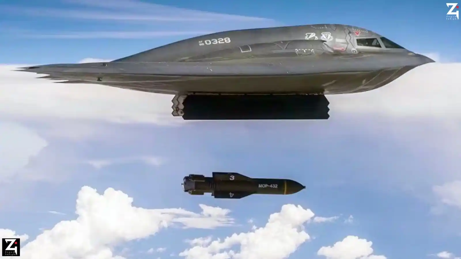 Image from ๐๐จ๐ ๐๐ฆ ๐๐ง๐๐ข๐ ๐ก๐ญ: *GBU-57 A/B MOP | Bunker Buster!* *GBU-57 A/B Massive Ordnance Penetr...