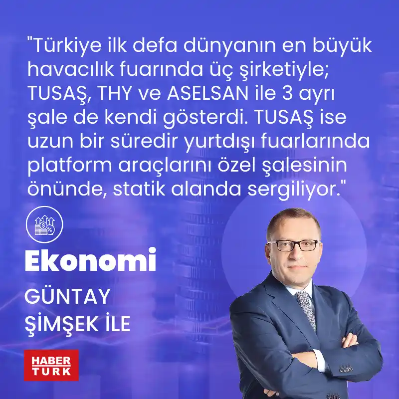 Image from HT Ekonomi: Güntay Şimşek yazdı: Paris'ten havacılık ve savunma raporu… https://hb...