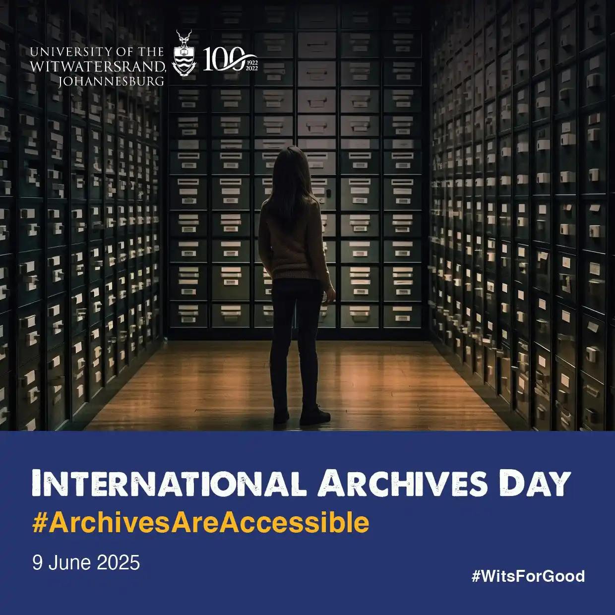 Image from Wits University: 📂 Happy International Archives Day! 🎉  At Wits University, we join t...